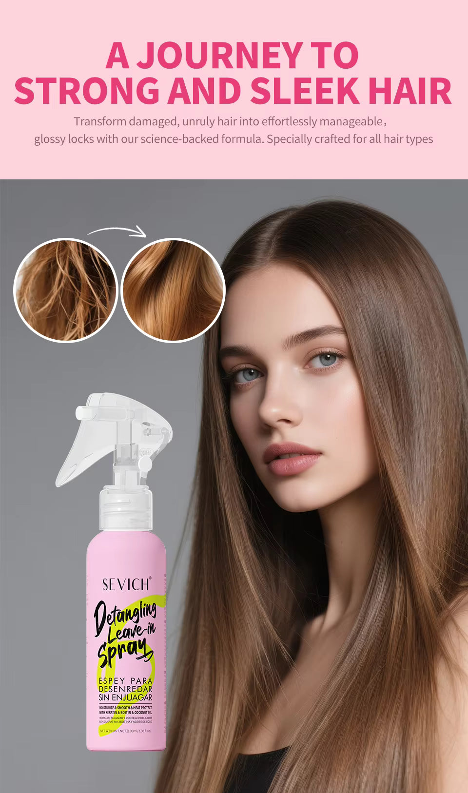 Purest Vibe Hair Care Conditioner Spray 100ml
